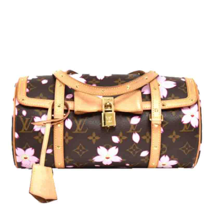 LOUIS VUITTON Monogram Cherry Blossom Papillon Brown 12127