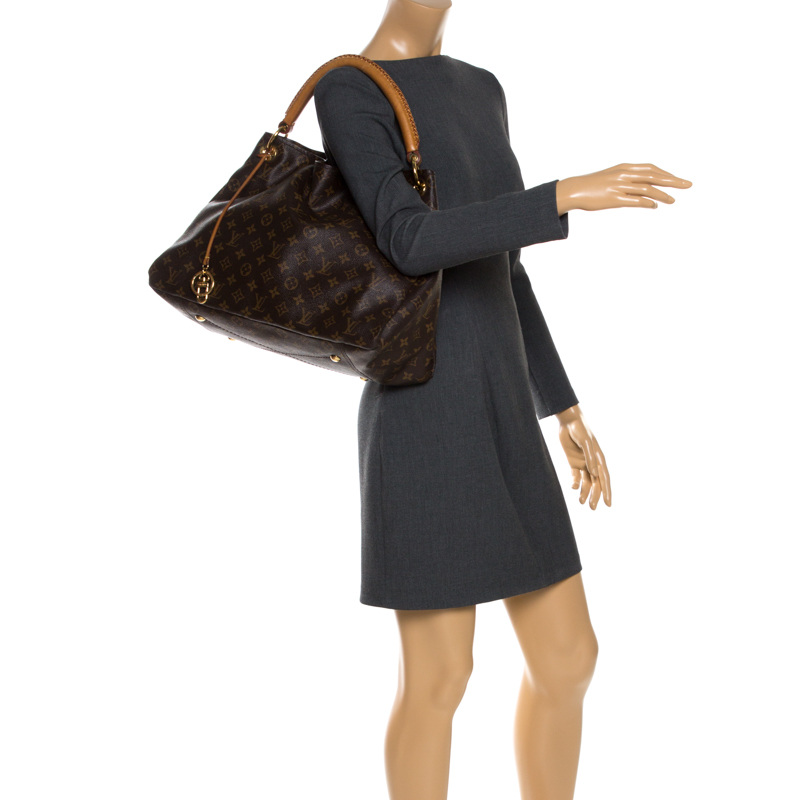 

Louis Vuitton Monogram Canvas Artsy MM Bag, Brown