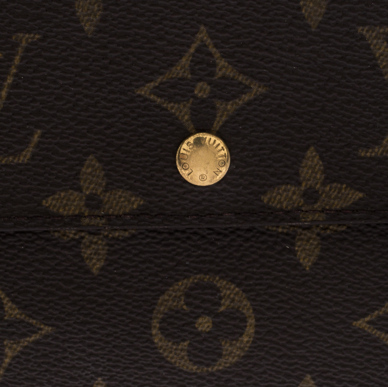Louis Vuitton Monogram Sarah International Tri-fold Wallet - OneLuxury