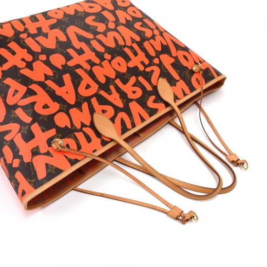 Louis Vuitton Louis Vuitton Neverfull GM Stephen Sprouse Neon Orange