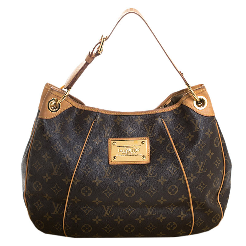 Pre Owned Louis Vuitton Monogram Canvas Galliera PM Bag