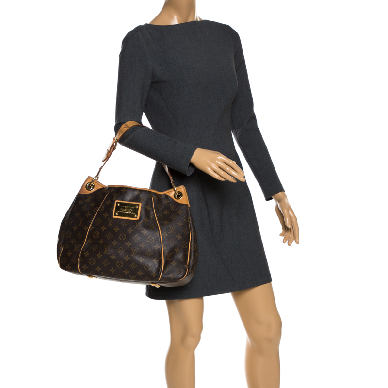 

Louis Vuitton Monogram Canvas Galliera PM Bag, Brown
