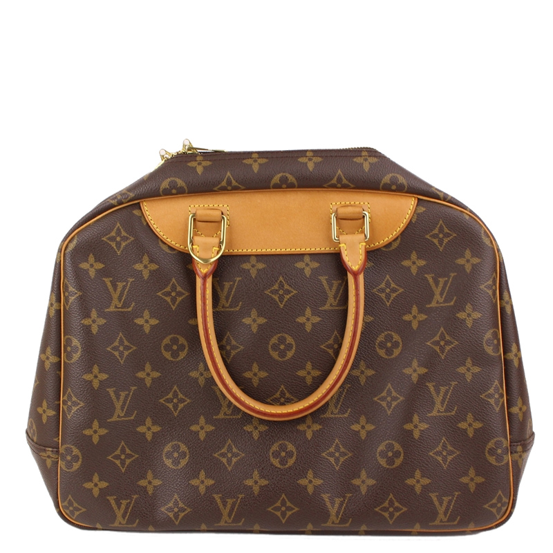 

Louis Vuitton Monogram Canvas Deauville Bag, Brown