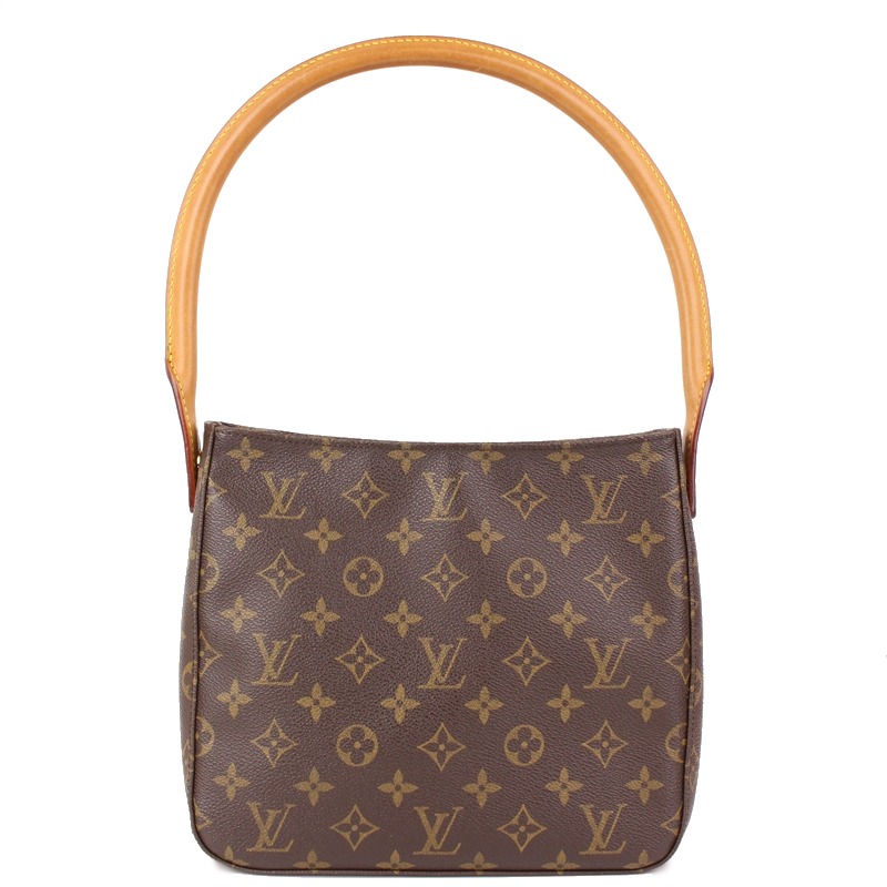 

Louis Vuitton Monogram Canvas Looping MM Bag, Brown