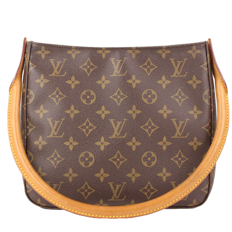 Pre Owned Louis Vuitton Monogram Canvas Looping MM Bag
