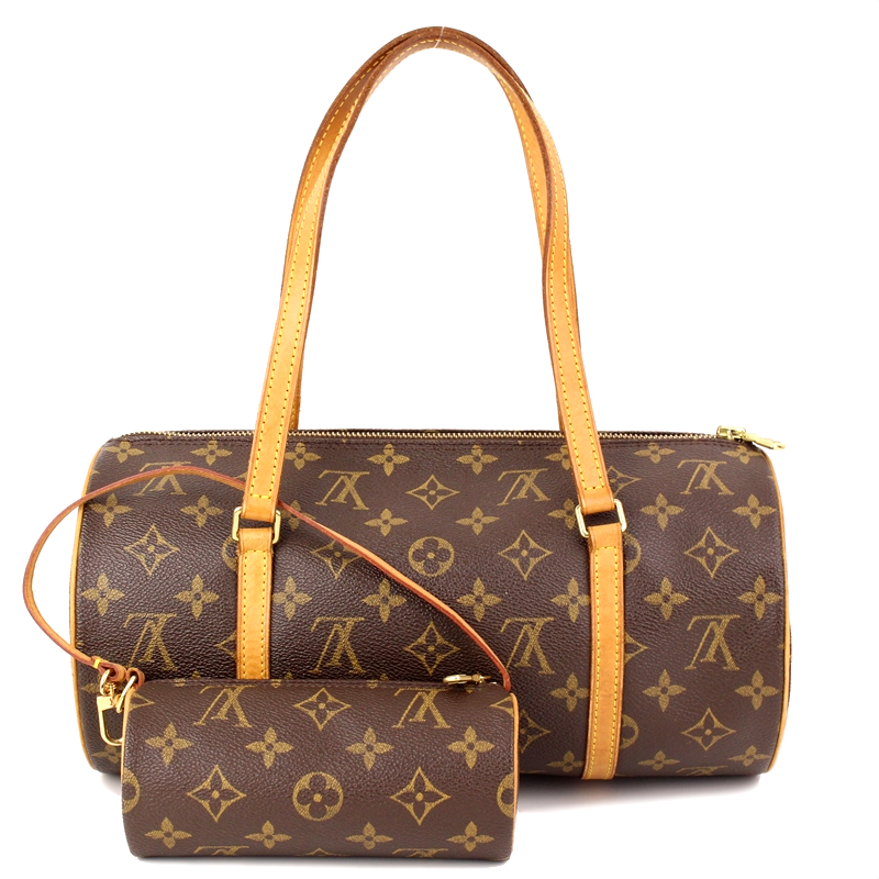 Pre Owned Louis Vuitton Monogram Canvas Papillon 30 Bag