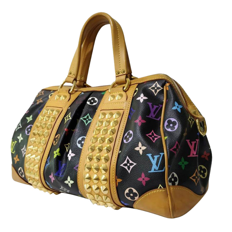 

Louis Vuitton Black Multicolor Monogram Courtney MM Bag