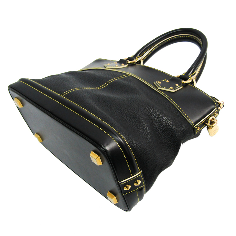 

Louis Vuitton Black Suhali Leather Lockit PM Bag