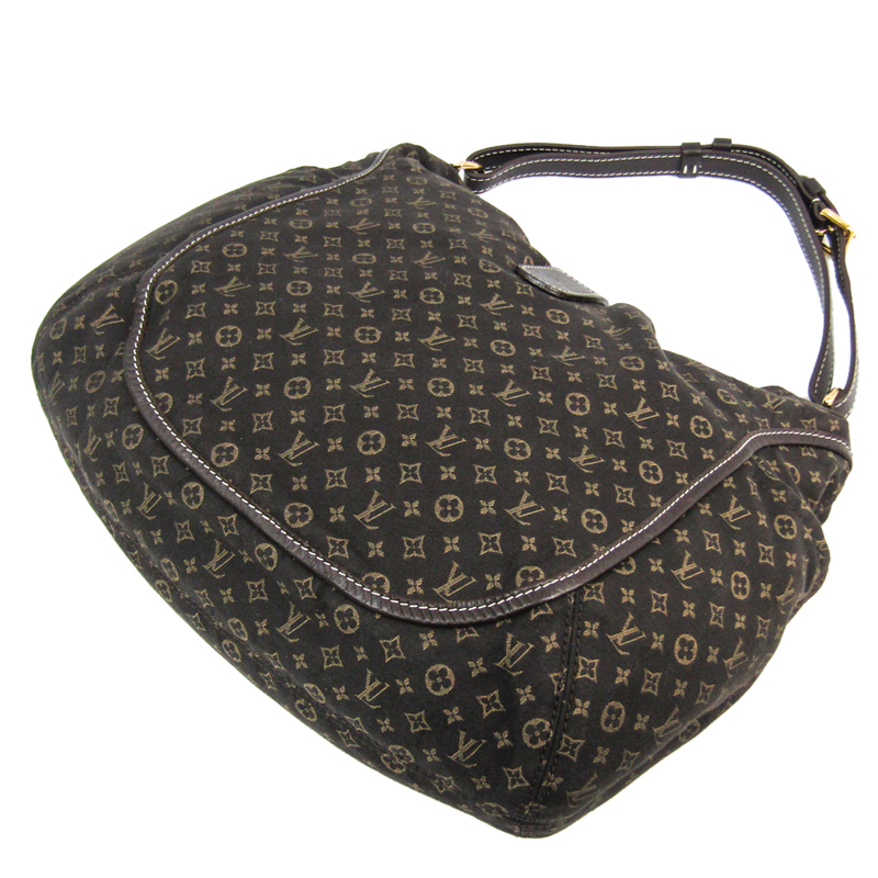 

Louis Vuitton Fusain Monogram Idylle Canvas Romance Bag, Black