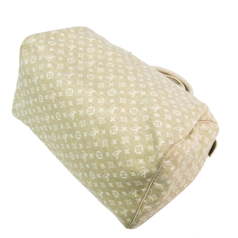 

Louis Vuitton Dune Monogram Mini Lin Speedy 30 Bag, Beige