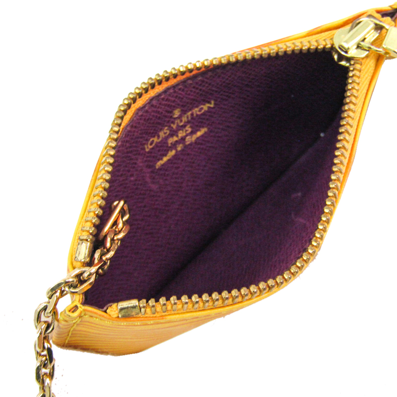 

Louis Vuitton Jaune Epi Leather Coin Purse, Yellow