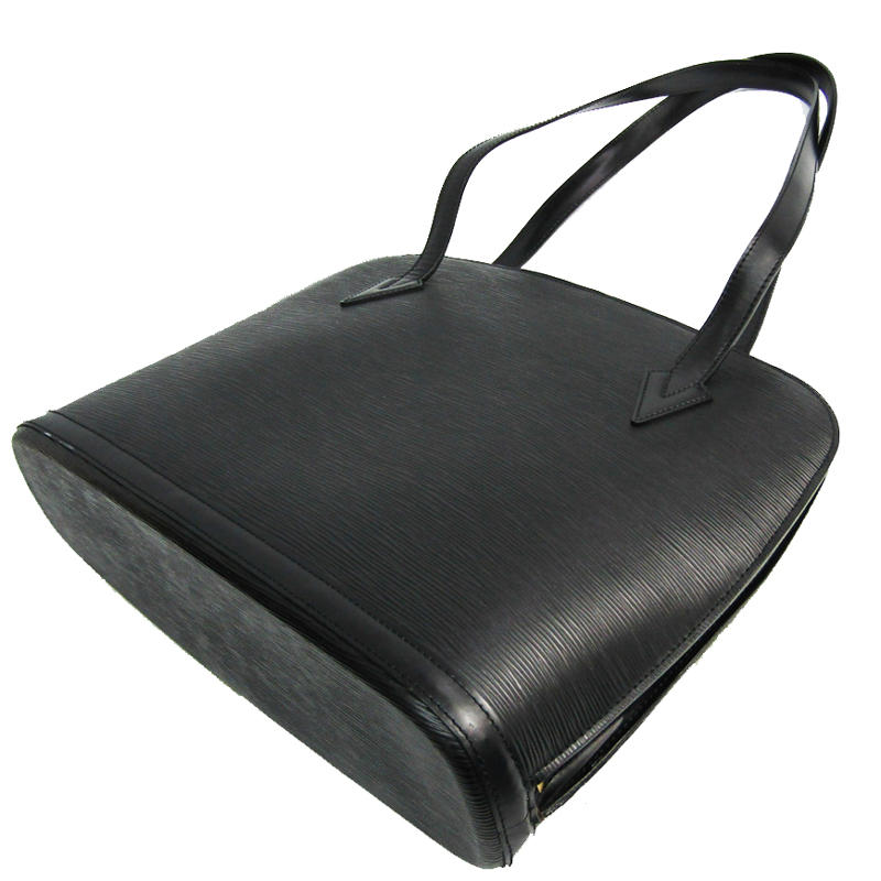 

Louis Vuitton Noir Epi Leather Lussac Bag, Black