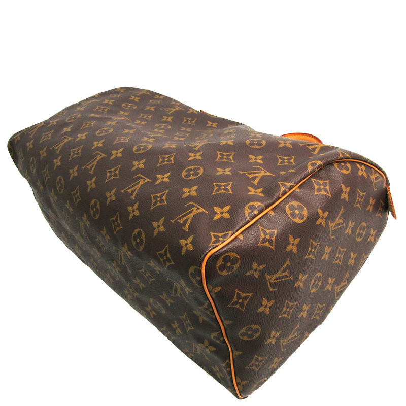 

Louis Vuitton Monogram Canvas Speedy 40 Bag, Brown