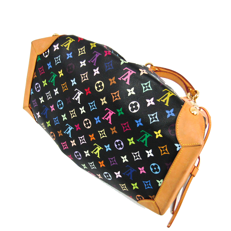 

Louis Vuitton Black Multicolor Monogram Canvas Ursula Bag