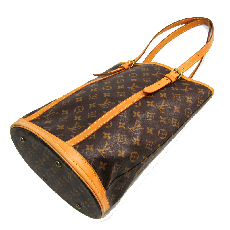 

Louis Vuitton Monogram Canvas Bucket GM Bag, Brown