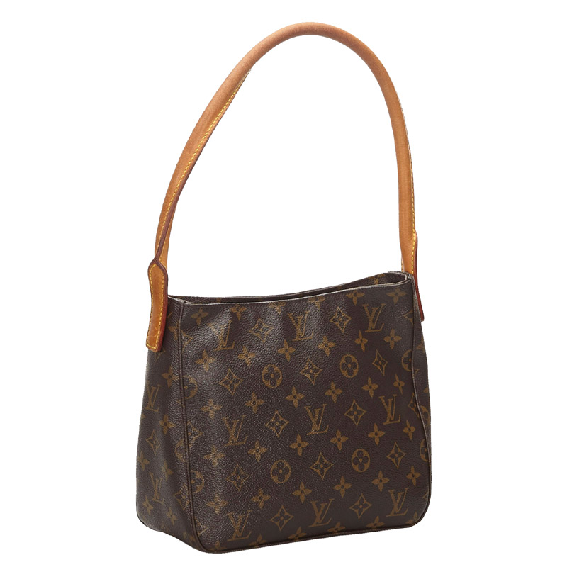 

Louis Vuitton Monogram Canvas Looping MM Bag, Brown