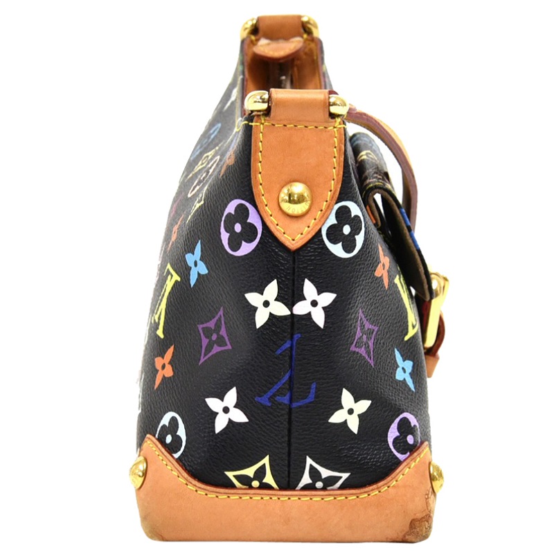 

Louis Vuitton Black Multicolor Monogram Canvas Shoulder Bag