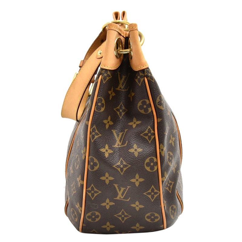 

Louis Vuitton Monogram Canvas Galliera PM Bag, Brown