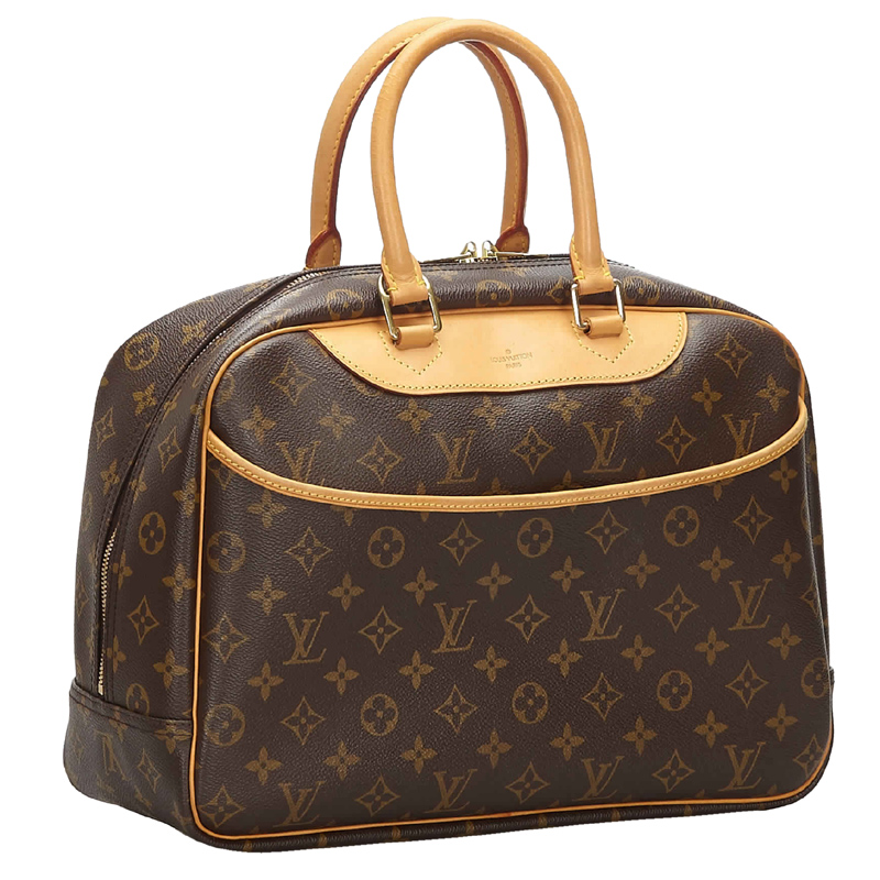 

Louis Vuitton Monogram Canvas Deauville Bag, Brown
