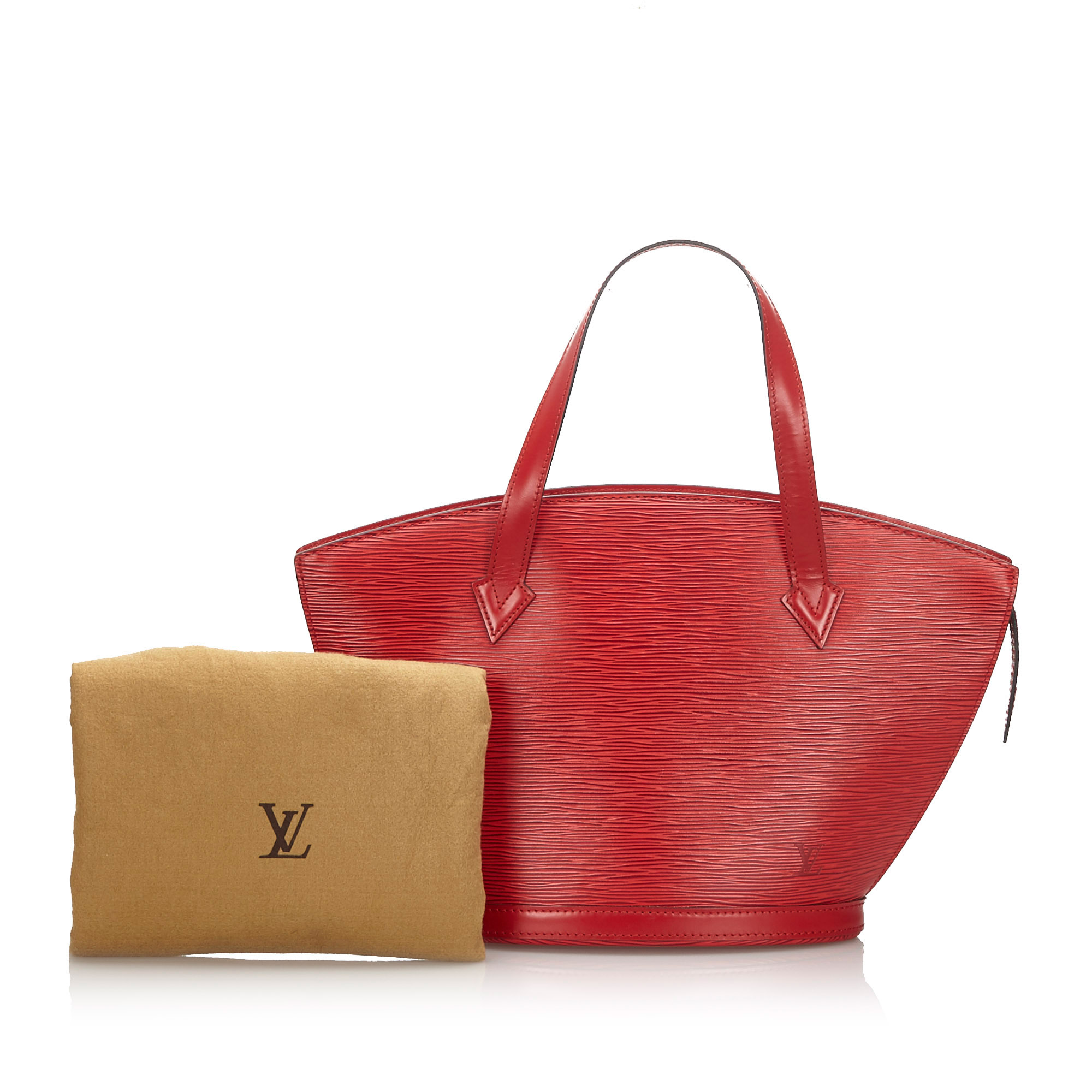 Louis Vuitton Red Epi Leather Saint Jacques Short Strap PM Bag Louis Vuitton | TLC