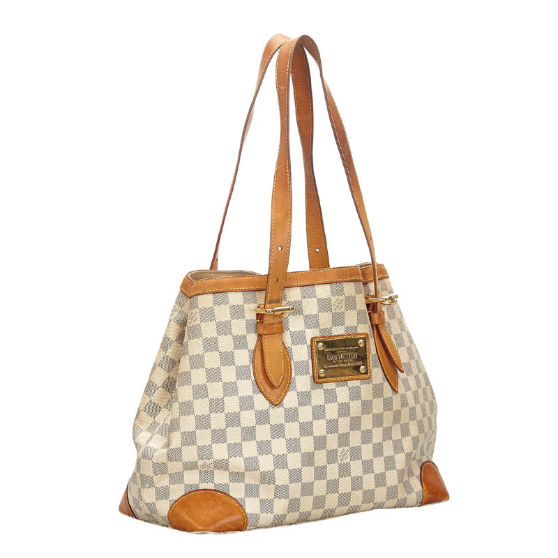 

Louis Vuitton Damier Azur Canvas Hampstead PM Bag, Blue