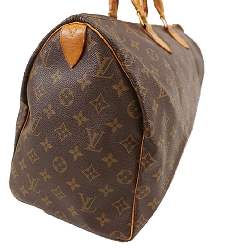 

Louis Vuitton Monogram Canvas Speedy 40 Bag, Brown