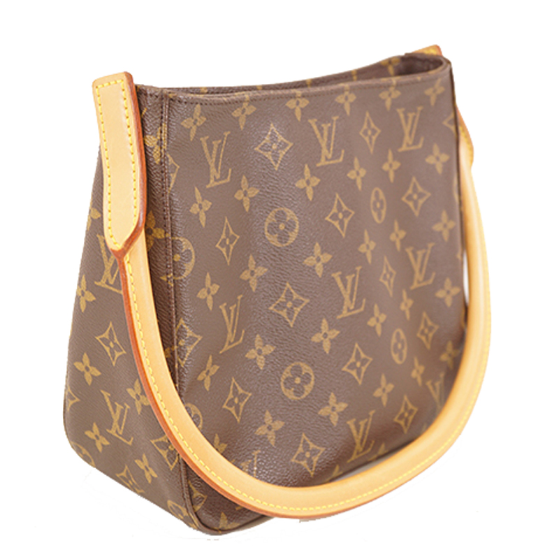 

Louis Vuitton Monogram Canvas Looping MM Bag, Brown