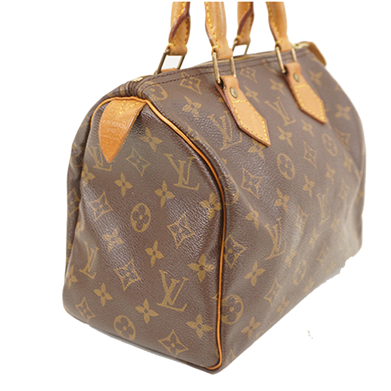 

Louis Vuitton Monogram Canvas Speedy 25 Bag, Brown