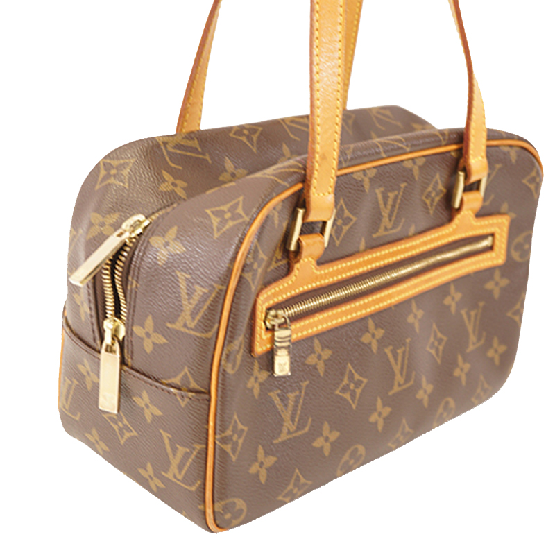 

Louis Vuitton Monogram Canvas Cite MM Bag, Brown