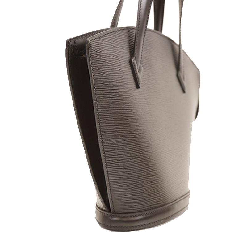 

Louis Vuitton Noir Epi Leather Saint Jacques Bag, Black