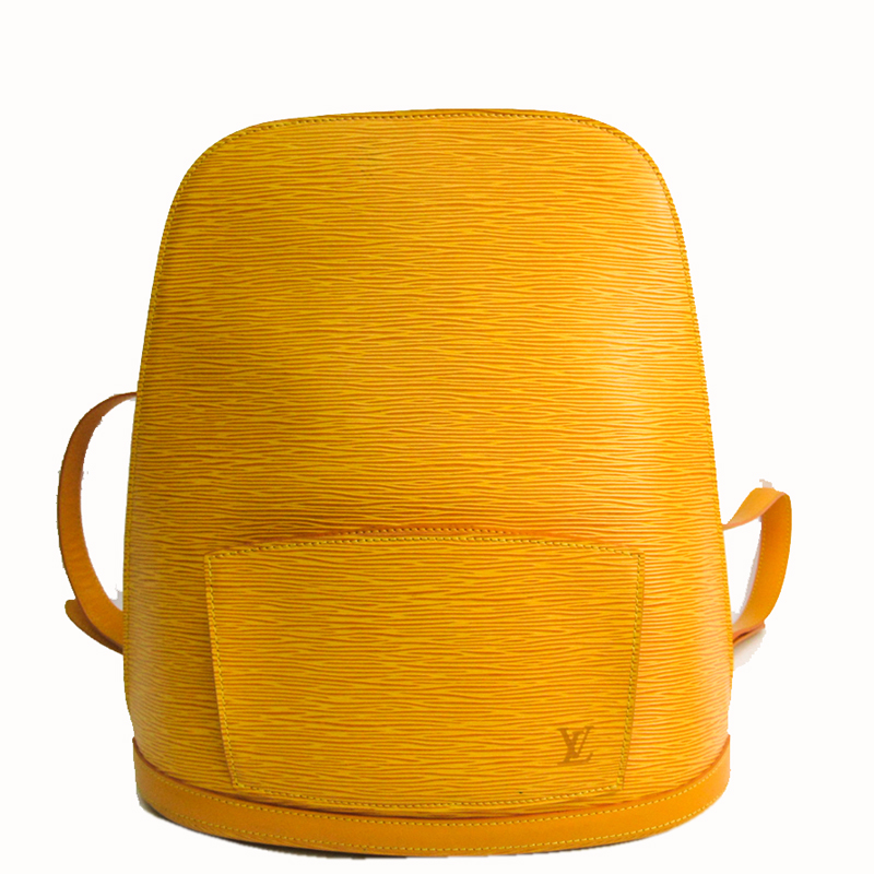 Louis Vuitton - Yellow Epi Leather Goblin Backpack