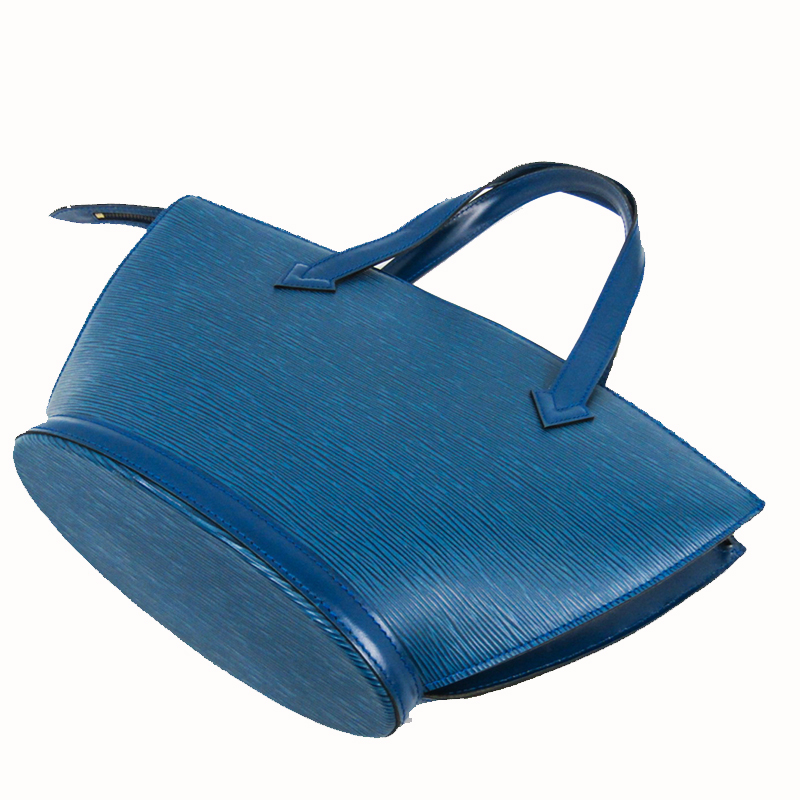

Louis Vuitton Toledo Blue Epi Leather Saint-Jacques Bag