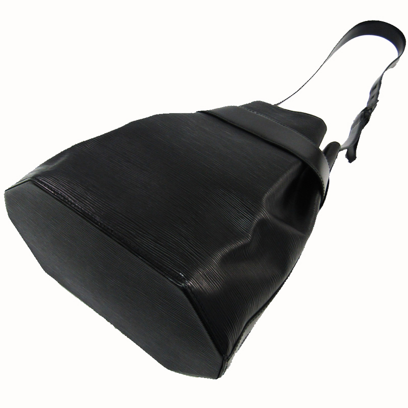 

Louis Vuitton Noir Epi Leather Sac D'Epaule Shoulder Bag, Black