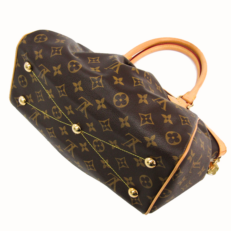 

Louis Vuitton Monogram Canvas Tivoli PM Bag, Brown