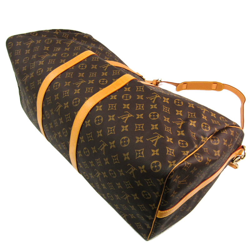 

Louis Vuitton Monogram Canvas Keepall Bandouliere 60 Bag, Brown