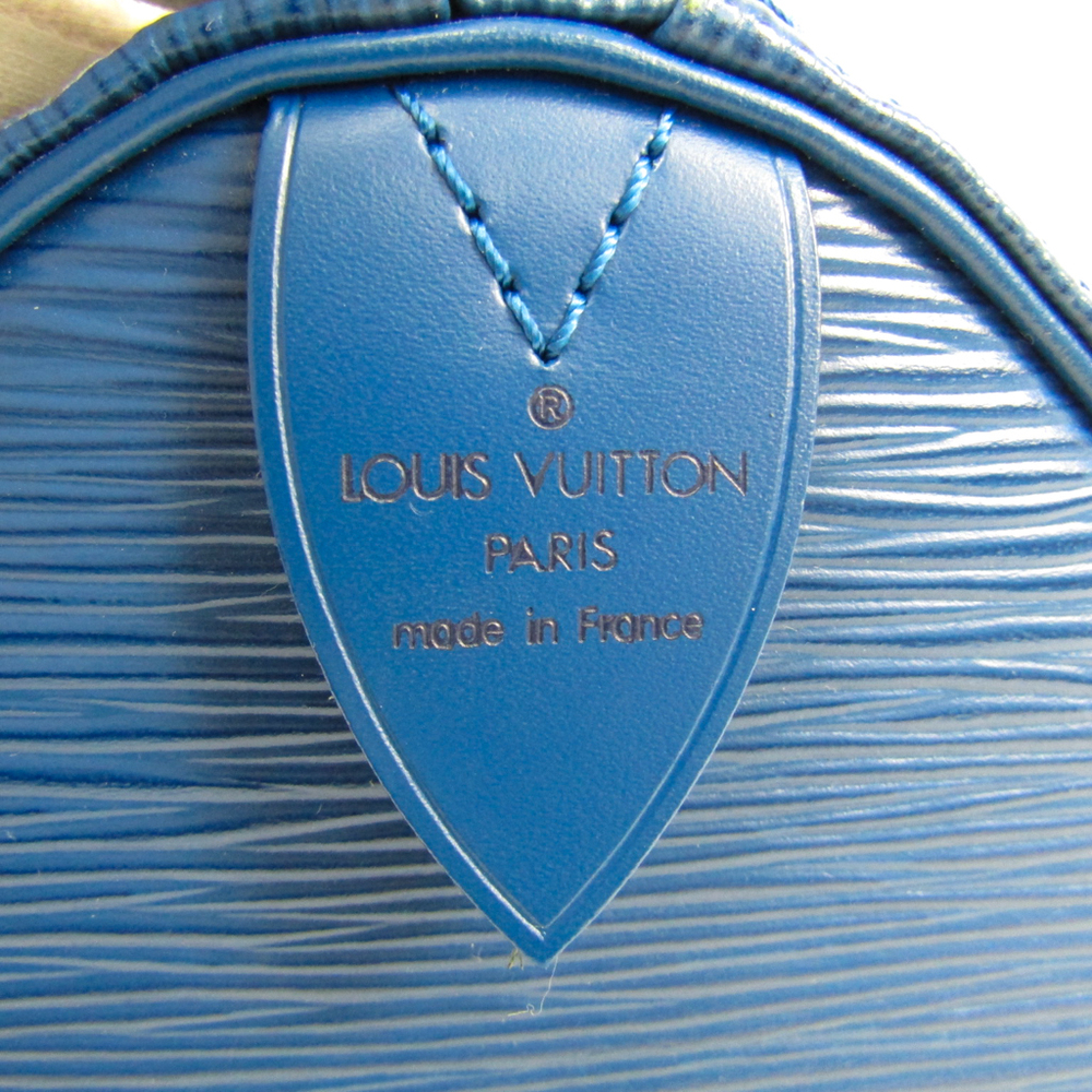 Tour My Louis Vuitton SPEEDY 25 in Toledo Blue EPI LEATHER! It's