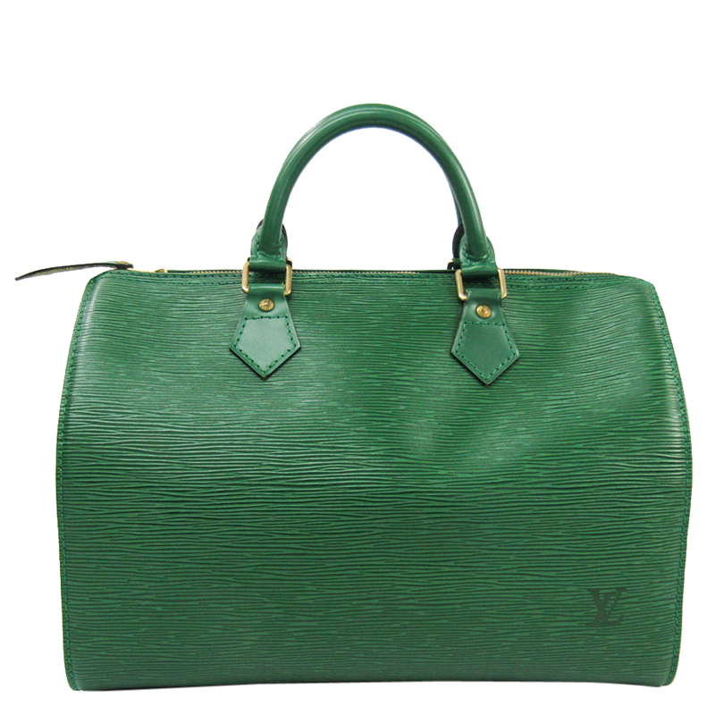 Louis Vuitton Borneo Green Epi Leather Speedy 30 Bag Louis Vuitton | TLC