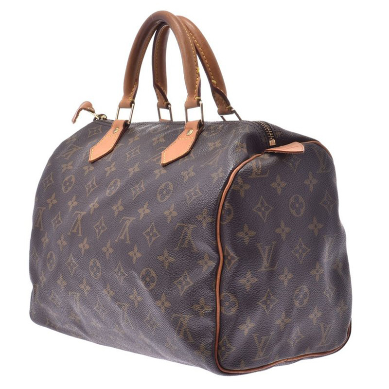 

Louis Vuitton Monogram Canvas Speedy 30 Bag, Brown