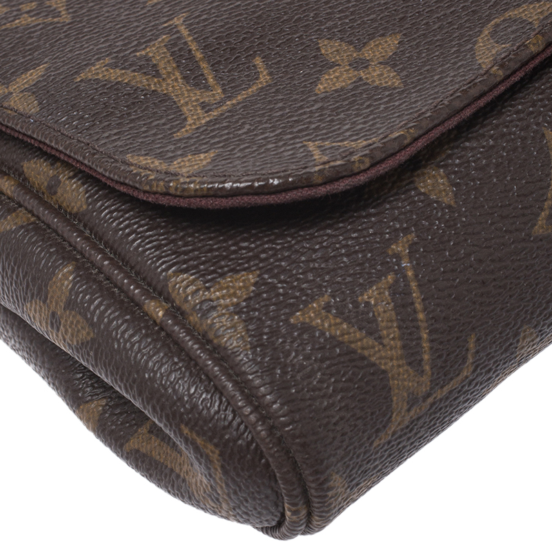 Louis Vuitton Favorite Handbag Monogram Canvas PM Brown 2260611