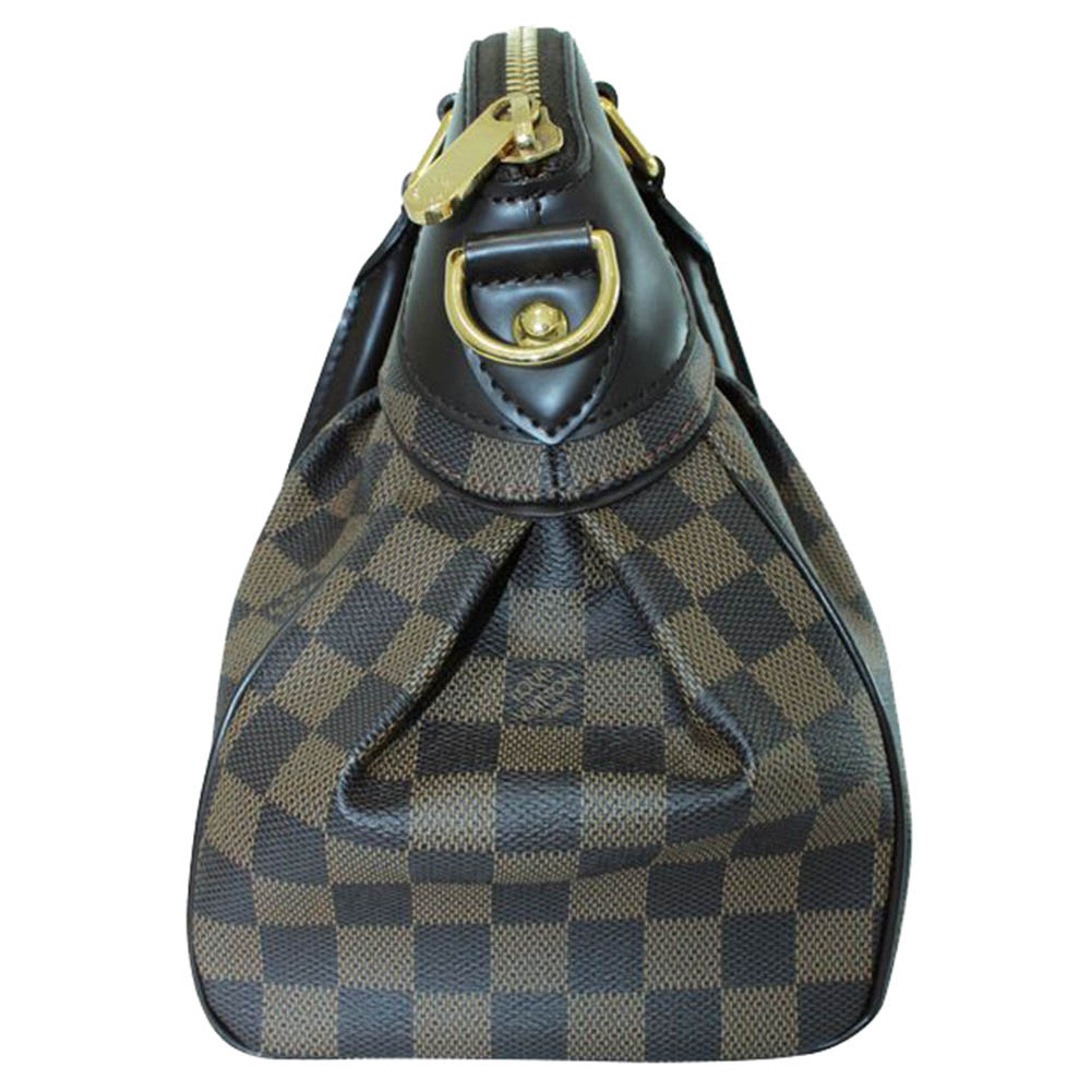 

Louis Vuitton Damier Ebene Canvas Trevi PM Bag, Brown