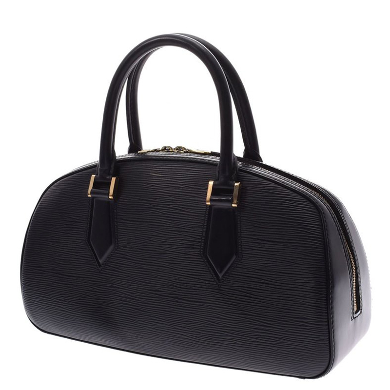 

Louis Vuitton Noir Epi Leather Jasmin Bag, Black