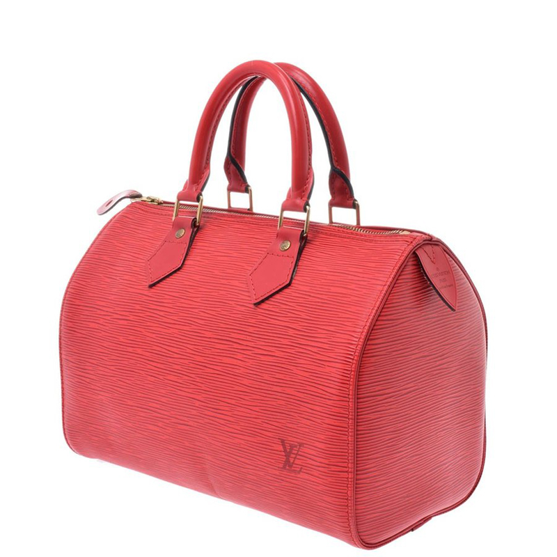 

Louis Vuitton Red Epi Leather Speedy 25 Bag, Pink