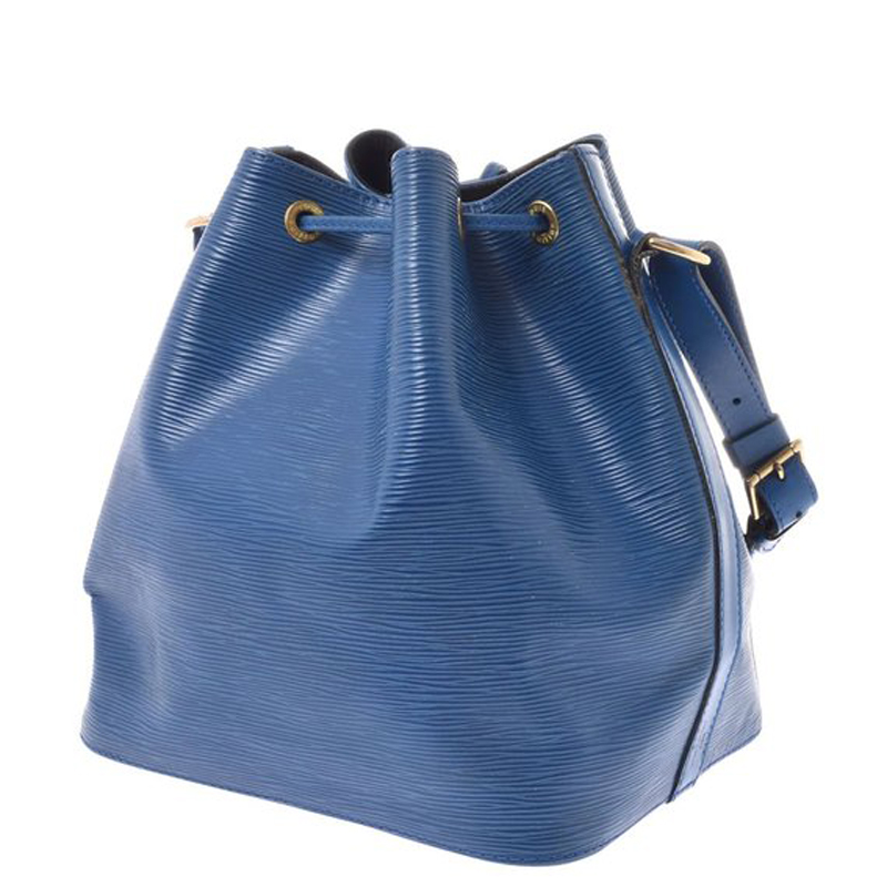 

Louis Vuitton Blue Epi Leather Petit Noe Bag