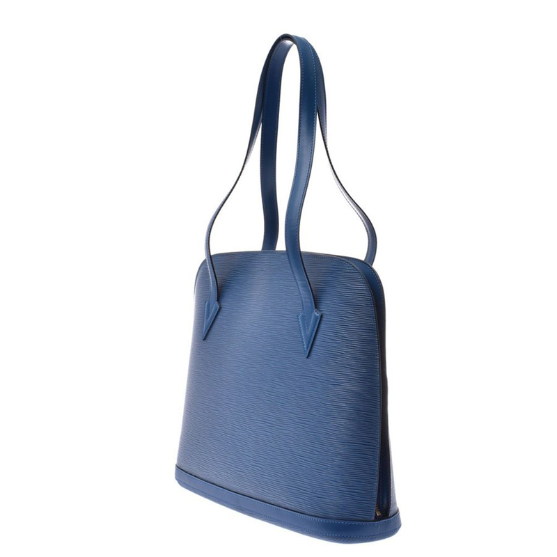 

Louis Vuitton Blue Epi Leather Lussac Bag
