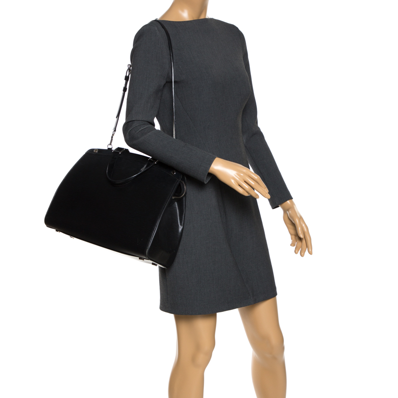 

Louis Vuitton Black Epi Leather Brea GM Bag
