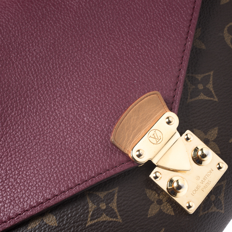M41200 Louis Vuitton 2014 Pallas Chain Aurore Shoulder Bag-Purple
