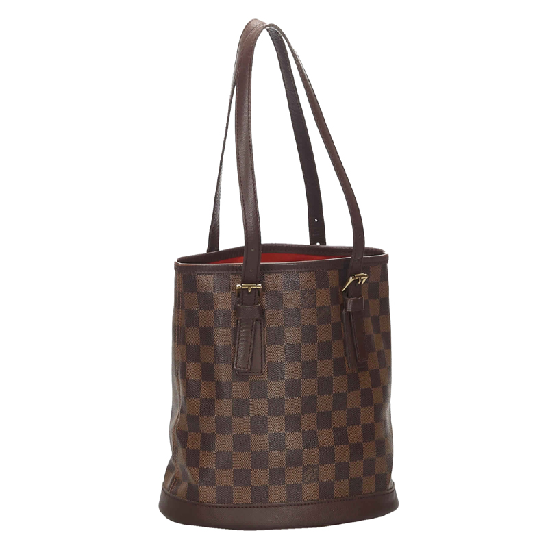 

Louis Vuitton Damier Ebene Canvas Marais Bag, Brown