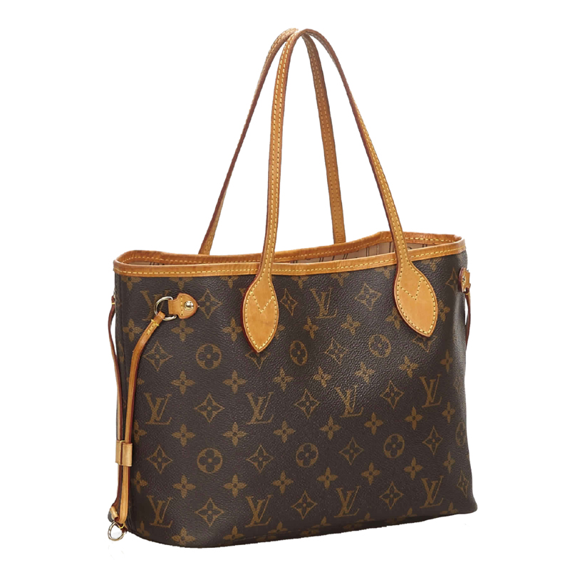 

Louis Vuitton Monogram Canvas Neverfull PM Bag, Brown