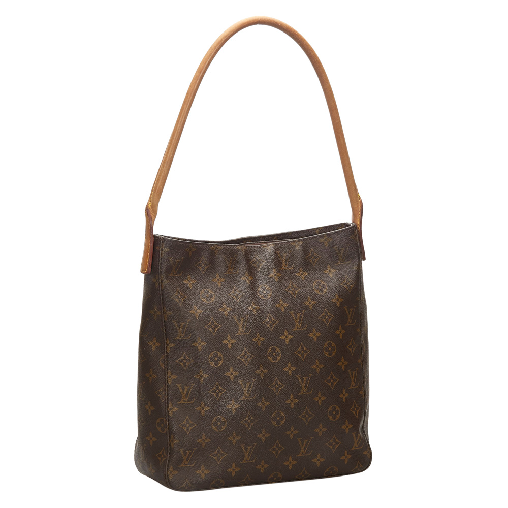 

Louis Vuitton Monogram Canvas Looping GM Bag, Brown