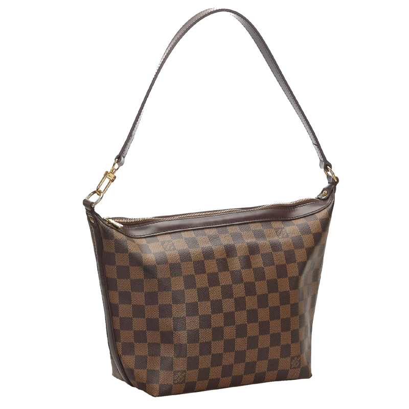 

Louis Vuitton Damier Ebene Canvas Illovo MM Bag, Brown